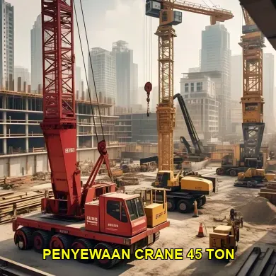 penyewaan crane 45 ton